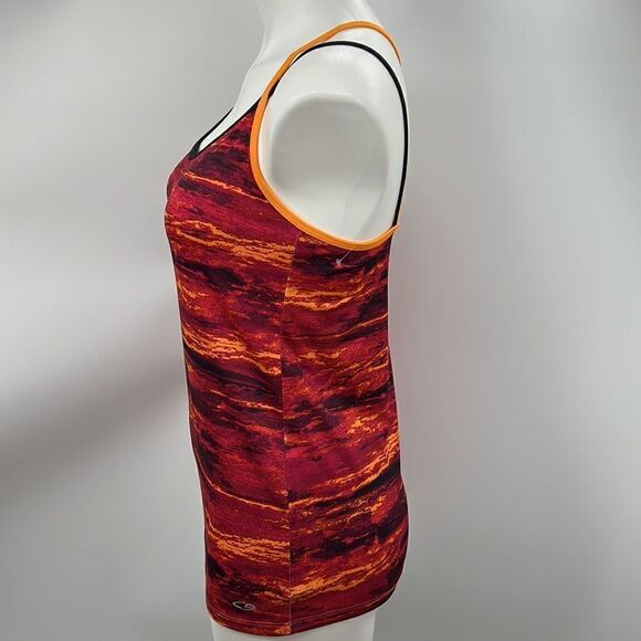 Champion bold bright magenta orange straps tank top - Picture 4 of 6